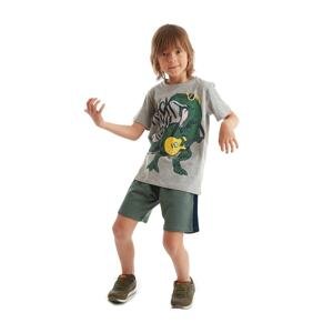 Mushi Rock Dino Boy's T-shirt Shorts Set