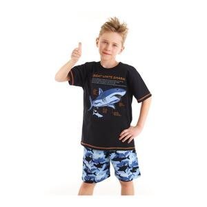 Mushi Shark Camo Boys T-shirt Shorts Set