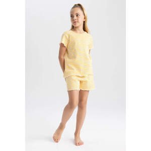 DEFACTO Girls Regular Fit Corded Camisole Pajamas