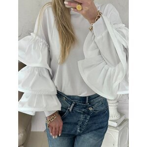 Blouse white By o la la cxp1271.white