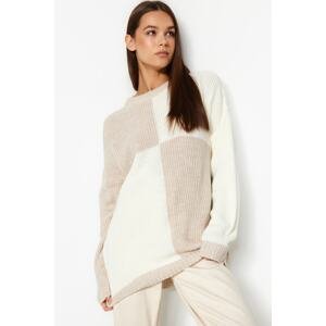 Trendyol Stone Wide fit Knitwear Sweater