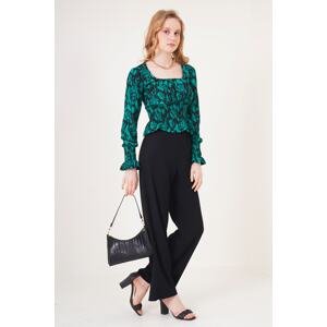 Bigdart 6543 Knitted Trousers - Black