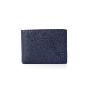 Polo Air Navy Blue Genuine Leather Wallet