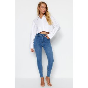 Trendyol Light Blue Normal Waist Skinny Jeans