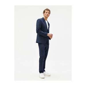 Koton Woven Trousers Buttoned Pocket Detailed