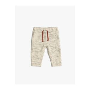 Koton Jogger Sweatpants Tie Waist Pocket Detailed Cotton