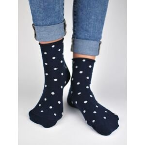 NOVITI Woman's Socks SB015-W-02 Navy Blue