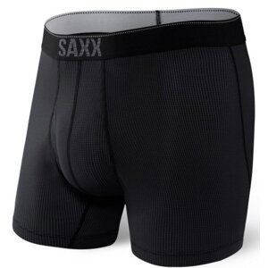 Saxx QUEST QDM BB FLY 2PK black/dk charcoal II