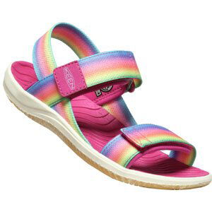 Keen ELLE BACKSTRAP CHILDREN rainbow/festival fuchsia