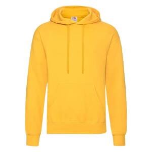 Żółta bluza męska Hooded Sweat Fruit of the Loom