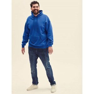 Blue Men's Hooded Sweat Fruit of the Loom