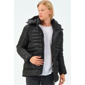 M8657 DEWBERRY MEN'S COAT-BLACK