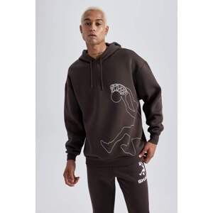 DEFACTO Oversize Fit Shaquille O'Neal Licensed  Long Sleeve Sweatshirt