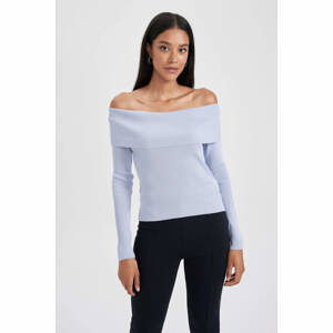 DEFACTO Slim Fit Strapless Ribana Pullover