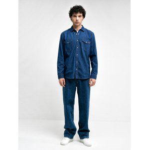 Big Star Man's Shirt 141932  Denim-503