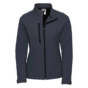 Navy Jacket Soft Shell Russell