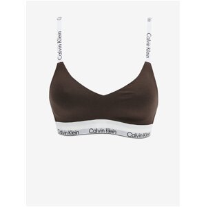 Tmavě hnědá dámská podprsenka Calvin Klein Underwear - Dámské