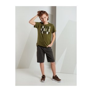 Mushi Future Boys T-shirt Denim Shorts Set