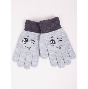 Yoclub Kids's Gloves RED-0012G-AA5A-030