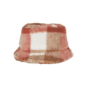 Sherpa Check Bucket Hat whitesand/karamel