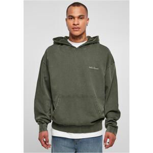 Small Embroidery Hoody bottlegreen