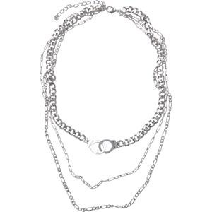 Stříbrný náhrdelník Saturn Layering