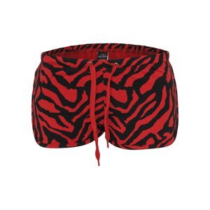 Dámské kalhotky Zebra Hotpants červené/bl