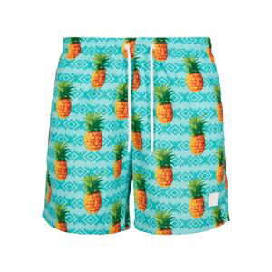 Vzor plavecké šortky ananas aop