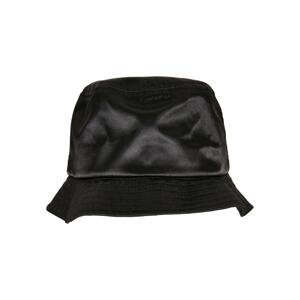 Satin Bucket Hat černý