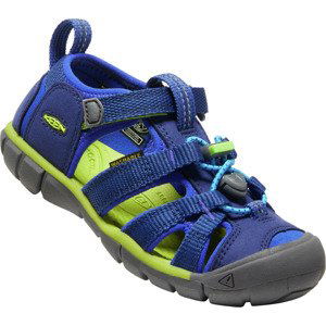 Keen SEACAMP II CNX CHILDREN blue depths/chartreuse