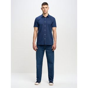 Big Star Man's Shirt 141925 Blue 403