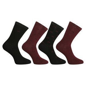 4PACK dámské ponožky Calvin Klein vícebarevné