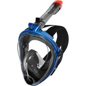 AQUA SPEED Unisex's Full Face Diving Mask Spectra 2.0 Navy Blue/Black Pattern 10