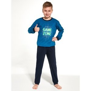 Pyjamas Cornette Young Boy 267/131 Game Zone L/R 134-164 Marine