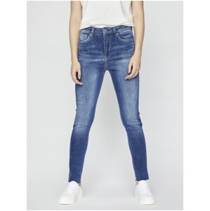 Modré dámské slim fit džíny Pepe Jeans Dion - Dámské