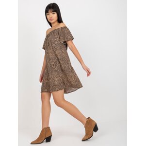Dress-D73771R30145J-brown