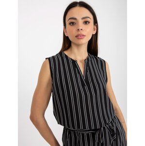 Blouse-D73771R11115A-black