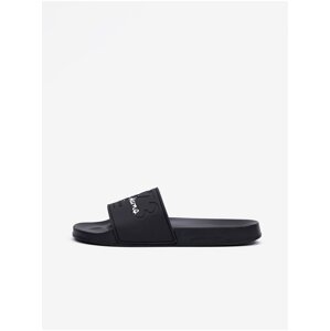 Černé pánské pantofle Pepe Jeans Slider Young - Pánské