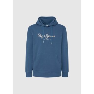 Modrá pánská mikina s kapucí Pepe Jeans - Pánské