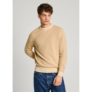 Béžový pánský svetr Pepe Jeans - Pánské