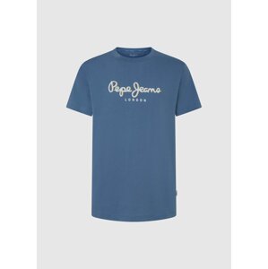 Modré pánské tričko Pepe Jeans - Pánské