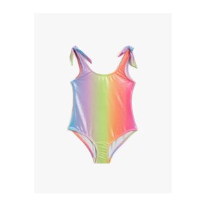 Koton Thick Strands Swimwear Binding Shiny Gradient