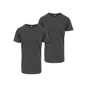 Shaped Long Tee 2-Pack cha/cha