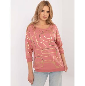 Blouse-CLM-BZ-1257.71-dark pink