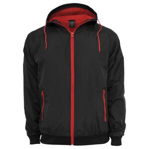 Kontrastní Windrunner blk/červená