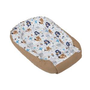 Medi Partners Baby cocoon/nest – Waffle – Boho + brown Waffle