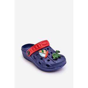 WJ1 Dětské pěnové lehké sandály Crocs námořnická modrá Sweets