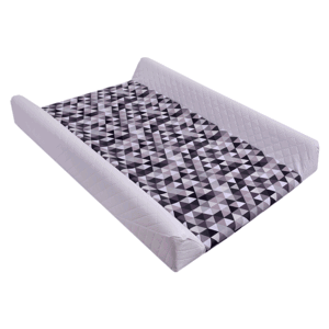 Medi Partners Sheet / changing table cover – cotton – Gray triangles