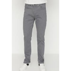 Trendyol Men's Gray Flexible Fabric Slim Fit Jeans Denim Pants