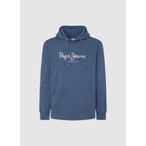 Modrá pánská mikina s kapucí Pepe Jeans